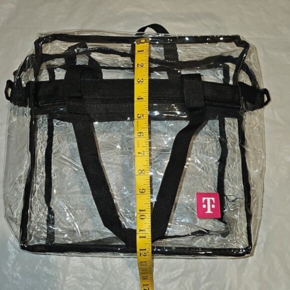 T MOBILE TUESDAY Clear Stadium Bag, New - Picture 15 of 16
